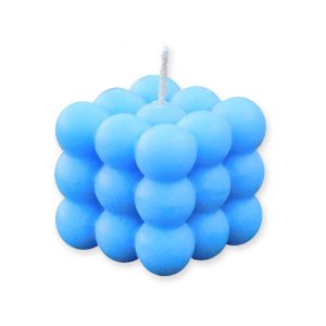 Bubble candles azul grande