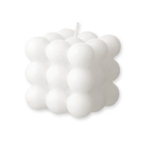 Bubble candles blanca grande