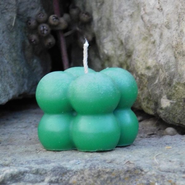 Bubble candles- verde