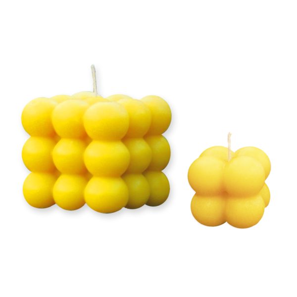 Kit bubble candles x 2 amarillo