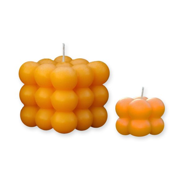 Kit bubble candles x 2 naranja