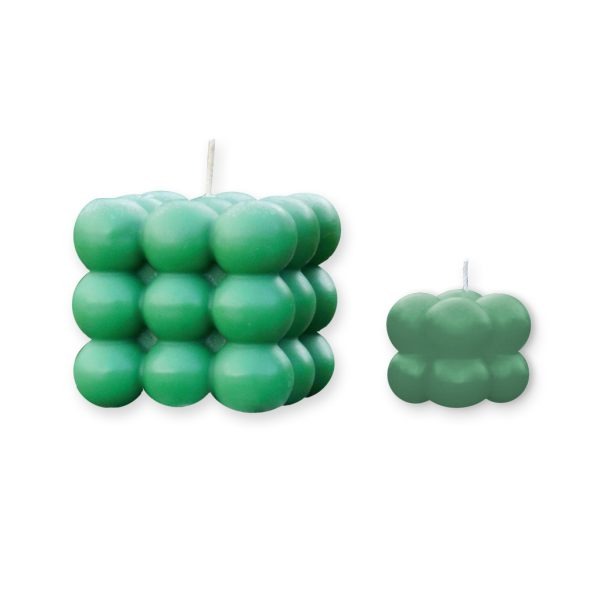 Kit bubble candles x 2 verde