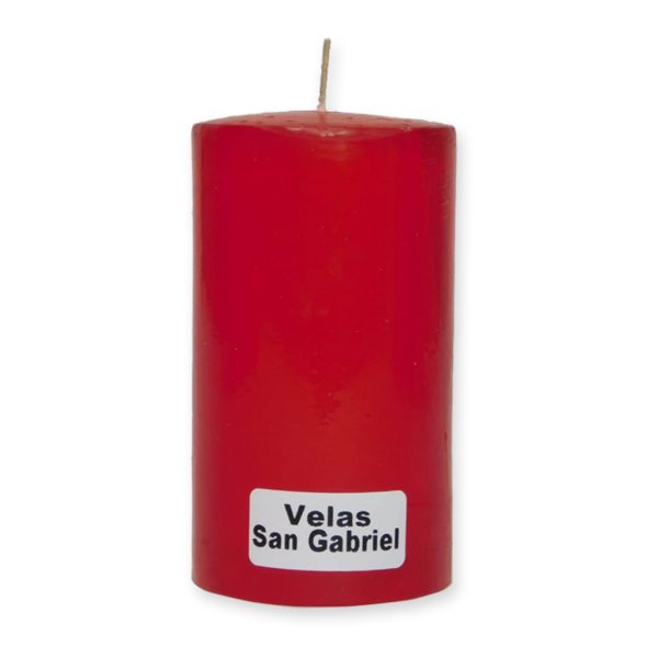 vela numero 3 roja