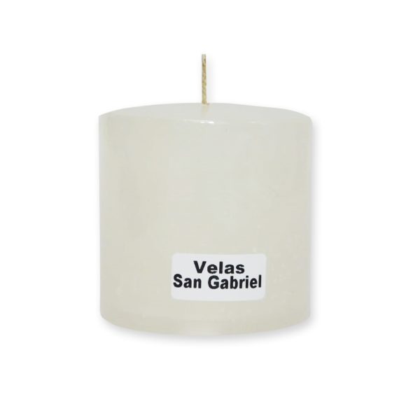 vela numero 4 blanca