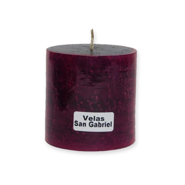 vela numero 4 morada