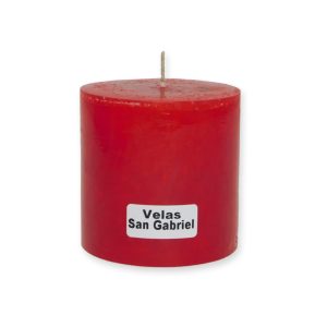 vela numero 4 roja