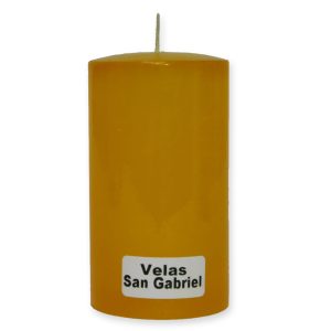 vela no 5 amarilla