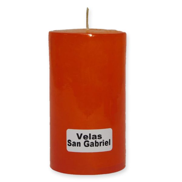 vela no 5 naranja